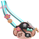 Tropical Kawaii Pirate Monkey Bag