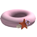 Tropical Pink Starfish Beach Floaty Kawaii ♡ 