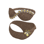 Tropical Tweed Floral Swimsuit