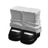 (tshirt) Chibi Doll Platform Leg Warmers