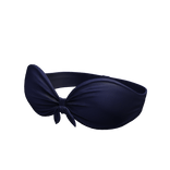 Tube Top Twisted Bikini Blue Hawaiian Beach Y2K