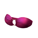 Tube Top Twisted Bikini Pink Hawaiian Summer Y2K