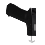 Tucked foam blaster
