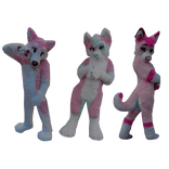 Tuff Pink Furries Furry Cutout Buddy