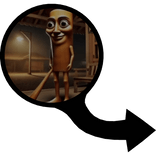 Tung Tung Sahur Face Pointing