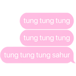 tung tung tung sahur italian brainrot text