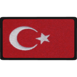 Turkey Flag Patch, Full Colour [L]