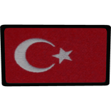 Turkey Flag Patch, Full Colour [R]