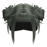 Twirly Kawaii Buns (Green)