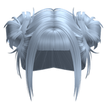 Twirly Kawaii Buns (Light Blue)