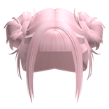 Twirly Kawaii Buns (Light Pink)