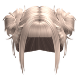 Twirly Kawaii Buns (Platinum)
