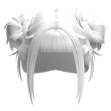 Twirly Kawaii Buns (White)