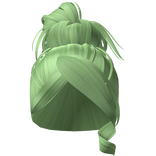 Twirly Office Siren Bun (Green)