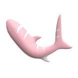 Typical Shark Tail (Pink)