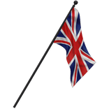 UK Flag English War Military Back