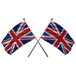 🇬🇧 UK Shoulder Double Flag