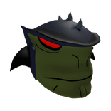 Ultra Saur Alien Head (Evil)