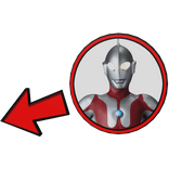 Ultraman Pointing Meme Circle