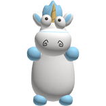 Unicorn - Sky Blue (No Straps) [NO]