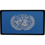 United Nations UN Flag Patch, Full Colour
