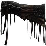 ཀ United State Print Vkei Belt - Fringe Detailing 