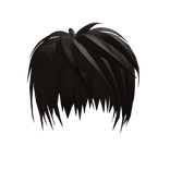 unkept vkei wispy brown rock hair