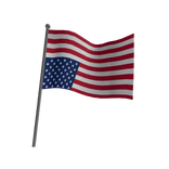 Upside-down US Flag