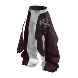 URBAN X Y2K Red White Layered Baggy Pants