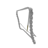 US Navy Honor Guard Aiguilette, White