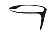 US Navy Honor Guard Ascot, Black