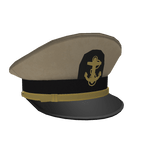 US Navy Midshipman Combo Cover, Khaki