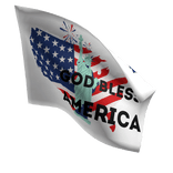 USA 4th of july flag