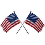 🇺🇸 USA Shoulder Double Flag