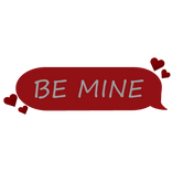 Valentine Bubble Text