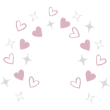 Valentines Heart Aura Confetti