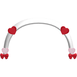 ♡; Valentines Heart HeadBand !