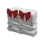 Valentines Red Bow Leg Warmers 