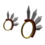 Valk Hair Ring (Maroon)