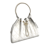 Valmon 25 Hobo Handbag | White