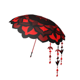 Vampire Flower Umbrella