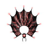 Vampire Queen Collar - Glowing Red