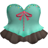 🍭 Vanellope von Schweetz Candy Corset Dress