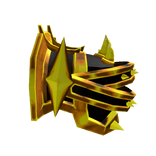 Vanguard Left Pauldron Gold