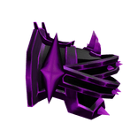 Vanguard Left Pauldron Purple