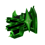 Vanguard Right Pauldron Green