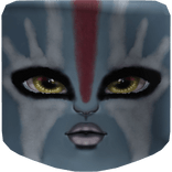 Varang's Avatar Ash Na'vi Blue Alien Face 🔥