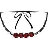 Varied rose lavalliere