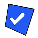 Verified Checkmark/Badge with Black Outline
