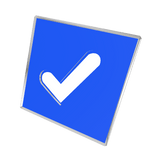 Verified Checkmark/Badge with White Outline